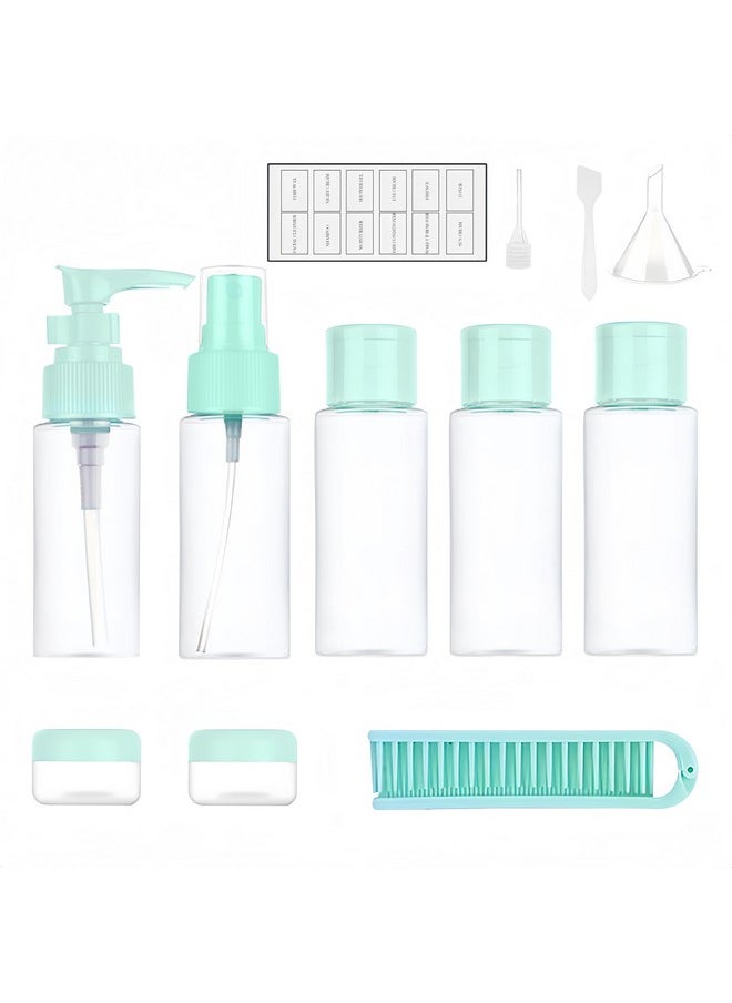 BangBoom BangBoom Travel Bottles Kit for Toiletries Trial Size Empty Bottles Set Toiletry Dispenser Bottle Leak Proof Bottles for Journey Business Trip Hotel Camping  - Image 1