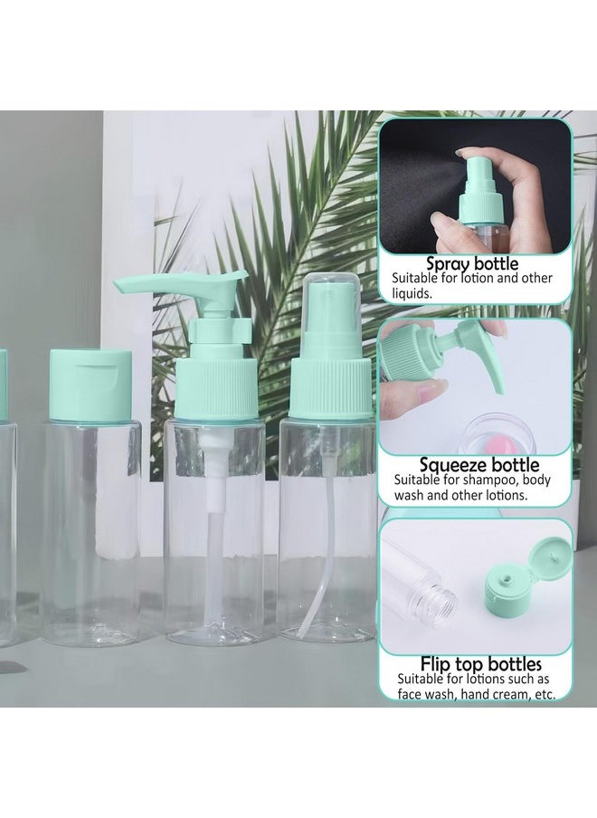 BangBoom BangBoom Travel Bottles Kit for Toiletries Trial Size Empty Bottles Set Toiletry Dispenser Bottle Leak Proof Bottles for Journey Business Trip Hotel Camping  - Image 4