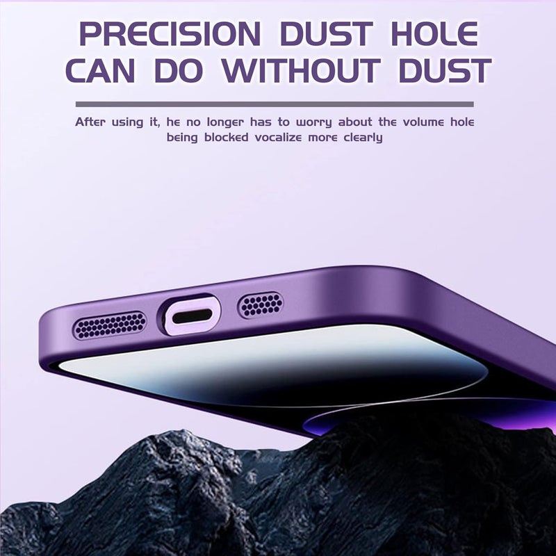 cheekyglo Big Vision Magnetic Charging for iPhone Case - Strong Magnets | Wireless Charging | with Camera Lens Protector for iPhone 14 13 12 Series (Black,for iPhone 12) Black for iPhone 12 - Image 5