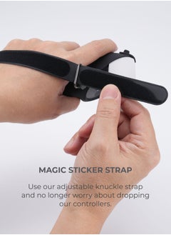 blupebble Elite Silicone Hand Grip Cover Made for Meta Quest 2  - Image 4