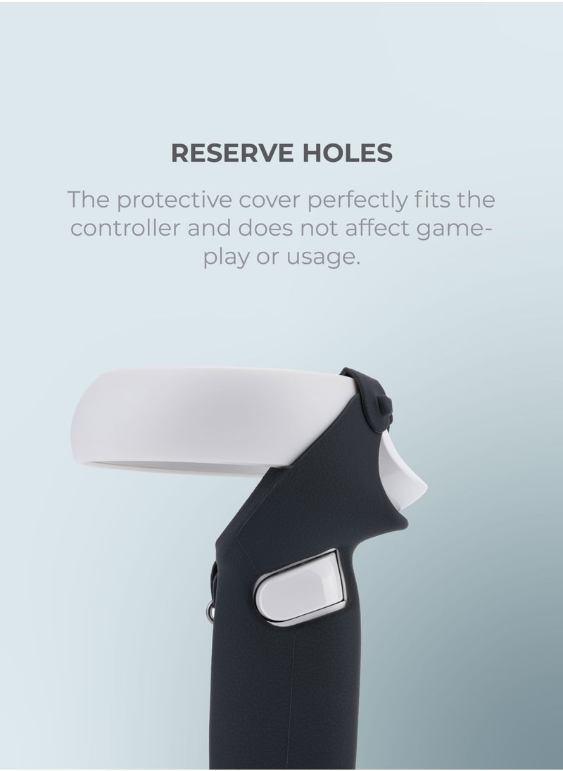 blupebble Elite Silicone Hand Grip Cover Made for Meta Quest 2  - Image 3