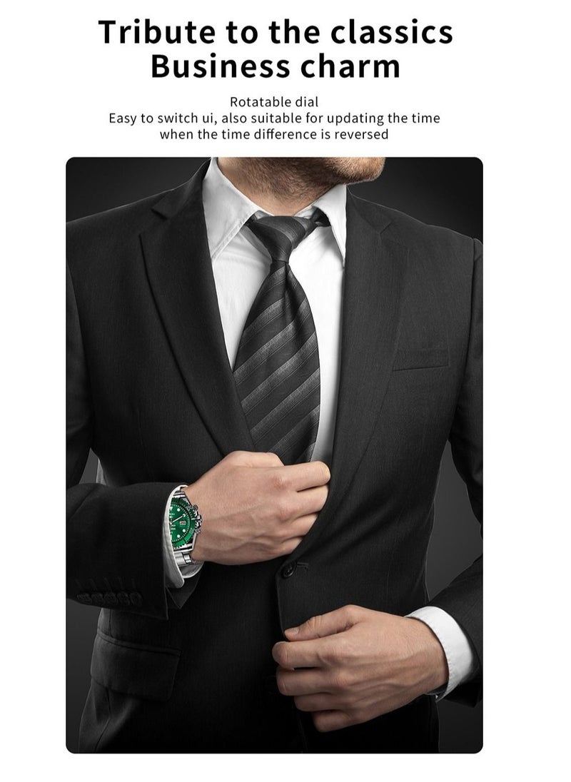 Furtey - Men Smart Watch Bluetooth Watch Make or Answer Calls with Microphone Speaker Fitness Tracker Watch with Heart Rate Sleep Monitor IP68 Waterproof for Android iOS - Image 1