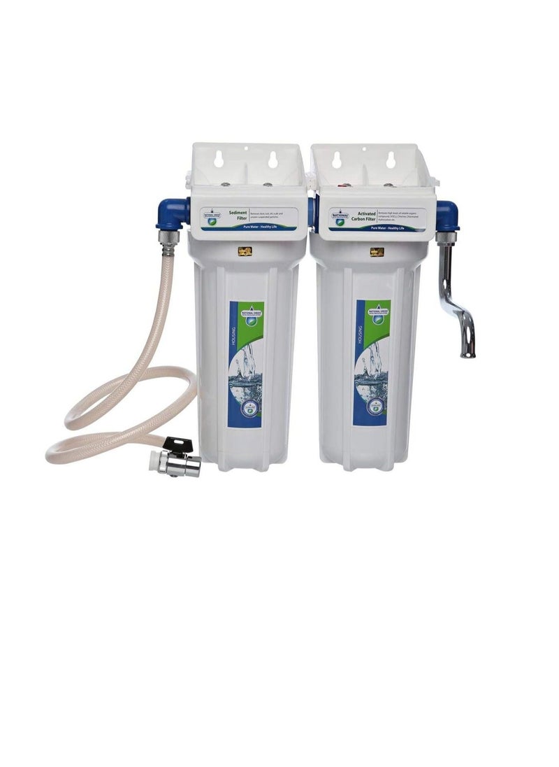 NATIONAL GREEN National Green Dual Water Purification System, White NDWPS-10R-SAN-WM-WH  - Image 3