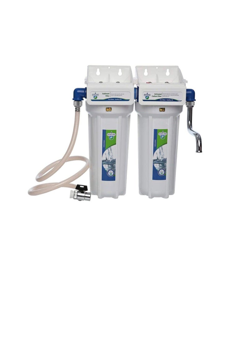 NATIONAL GREEN National Green Dual Water Purification System, White NDWPS-10R-SAN-WM-WH  - Image 1