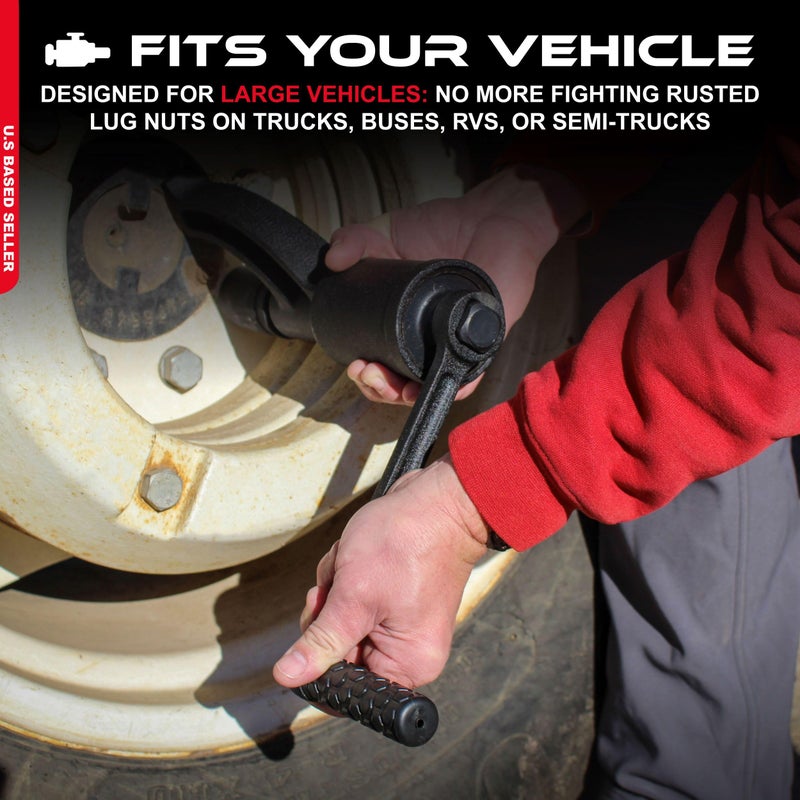 ABN Torque Multiplier Wrench – Torque Multiplier 1 Inch Drive Lug Nut Wrench Torque Amplifier Lug Nut Remover - Image 3