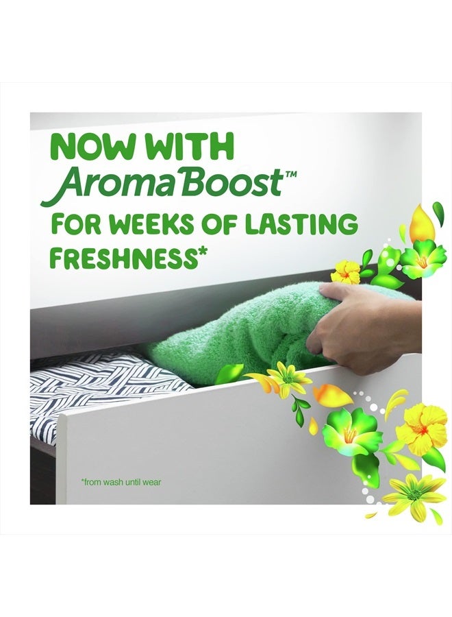 Gain منعم الأقمشة، برائحة أصلية، 140 أونصة سائلة، 190 غسلة، متوافق مع HE، قد تختلف العبوة - Image 2