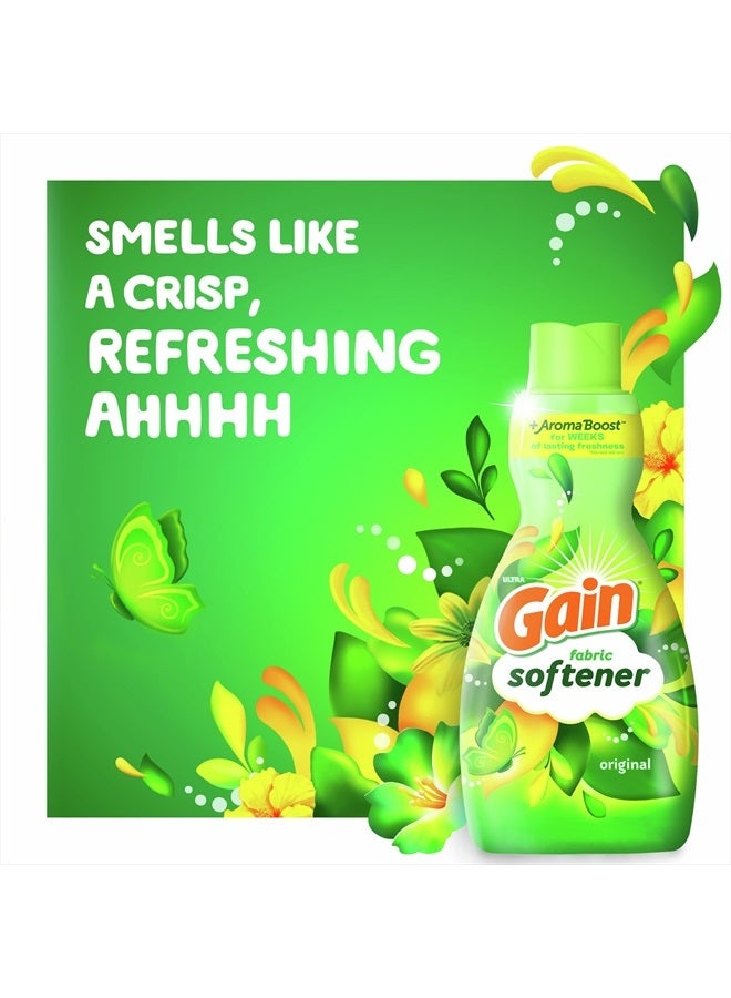 Gain منعم الأقمشة، برائحة أصلية، 140 أونصة سائلة، 190 غسلة، متوافق مع HE، قد تختلف العبوة - Image 4