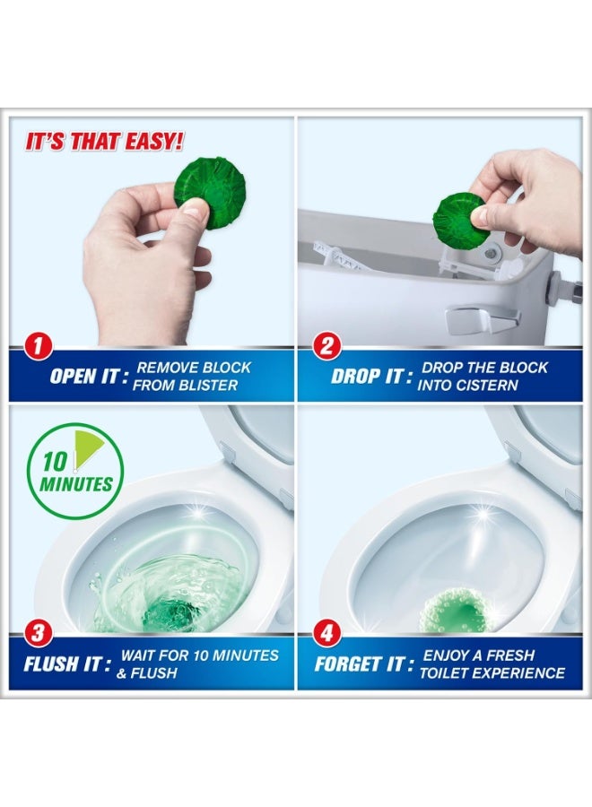 هاربيك منظف ​​المرحاض هاربيك فلوشماتيك داخل الخزان: تنظيف مستمر لما يصل إلى 240 دورة تدفق برائحة الياسمين المنعشة - Image 5