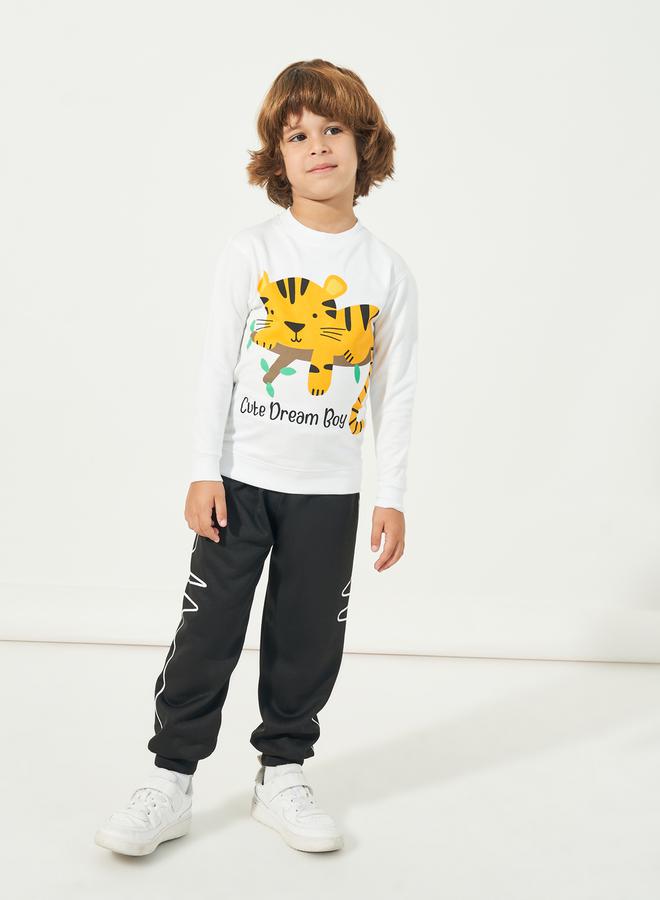 ستايلي جوغر بحواف مكبلة وخط منحني - Image 3