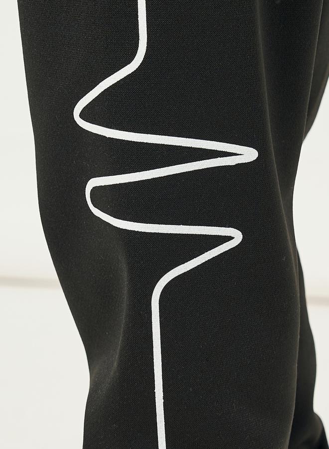 ستايلي جوغر بحواف مكبلة وخط منحني - Image 4