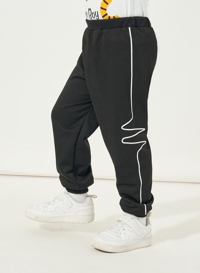 ستايلي جوغر بحواف مكبلة وخط منحني - Image 2