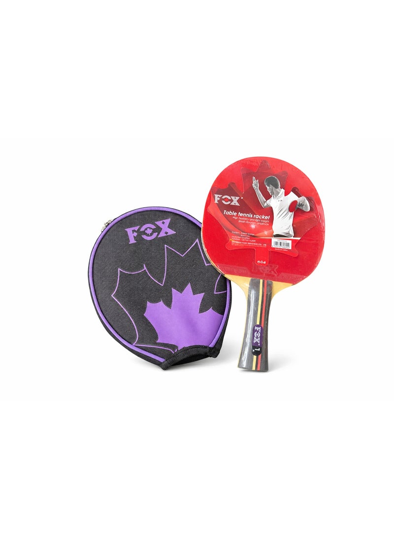 Sports Fox Table Tennis Racket - 1 Star - Image 1