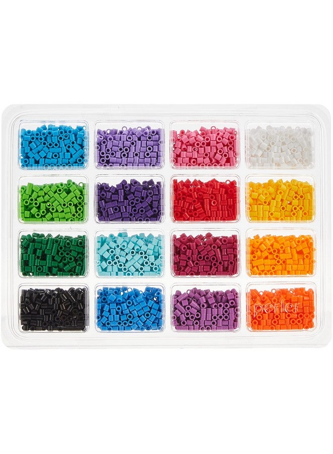 Perler Beads Fun Colors Fuse Beads and Storage Tray For Kids Crafts, 4000 pcs - Image 3