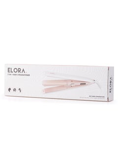 ELORA ELORA 2IN1 Hair Straightener EL-PC-1908: Fast Heat Up, Constant Temperature, Auto Shutoff, Ergonomic Grip  - Image 2