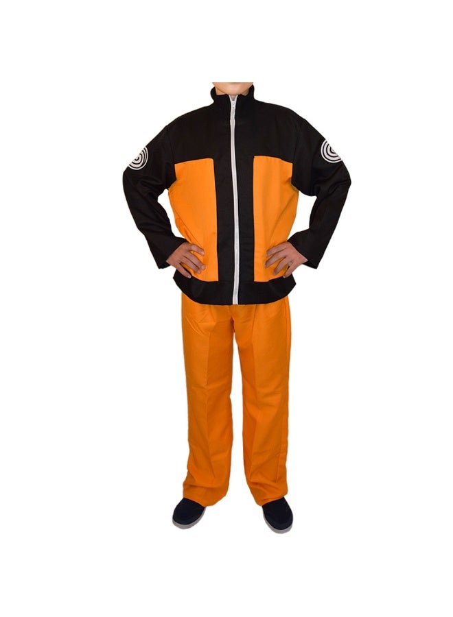 Two-dimensional Anime Ninja Character Role-playing Outfit - Naruto's Clothing Set - Image 1