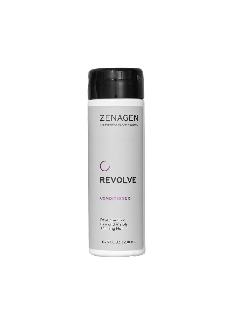Zenagen Zenagen Revolve Conditioner (Unisex) | Supports Scalp Health & Appearance of Fuller, Healthier Hair, Developed for Fine & Visibly Thinning Hair, Plant-Based, Color-Safe, Vegan, For All Hair Types 