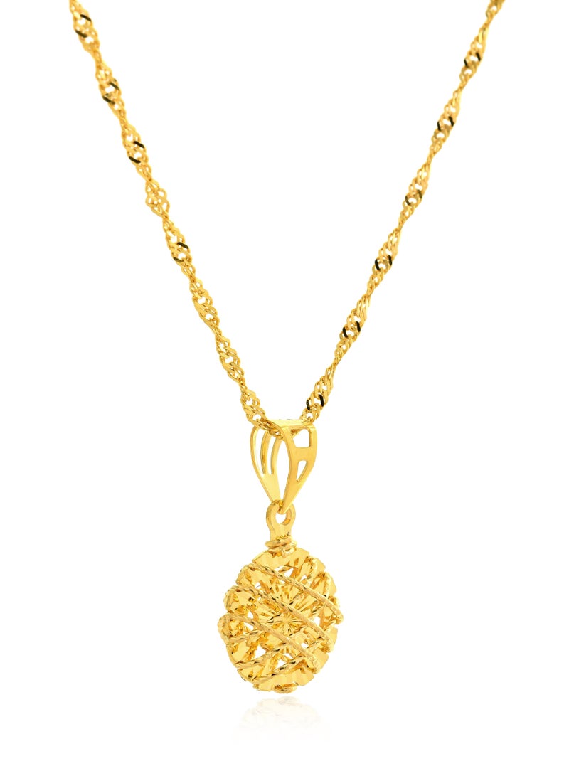 BAFLEH JEWELLERY Explore the Brilliance of 21kt Gold Necklaces - Image 3