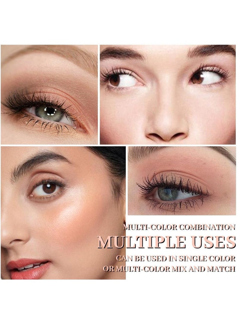 SYOSI - SYOSI 2 Pcs Concealer Contour Palette, 4 Colors Color Correcting Concealer, Long Lasting Foundation Palette for Dark Circles, Red Marks, Scars, Professional Full Coverage Concealer - Image 1