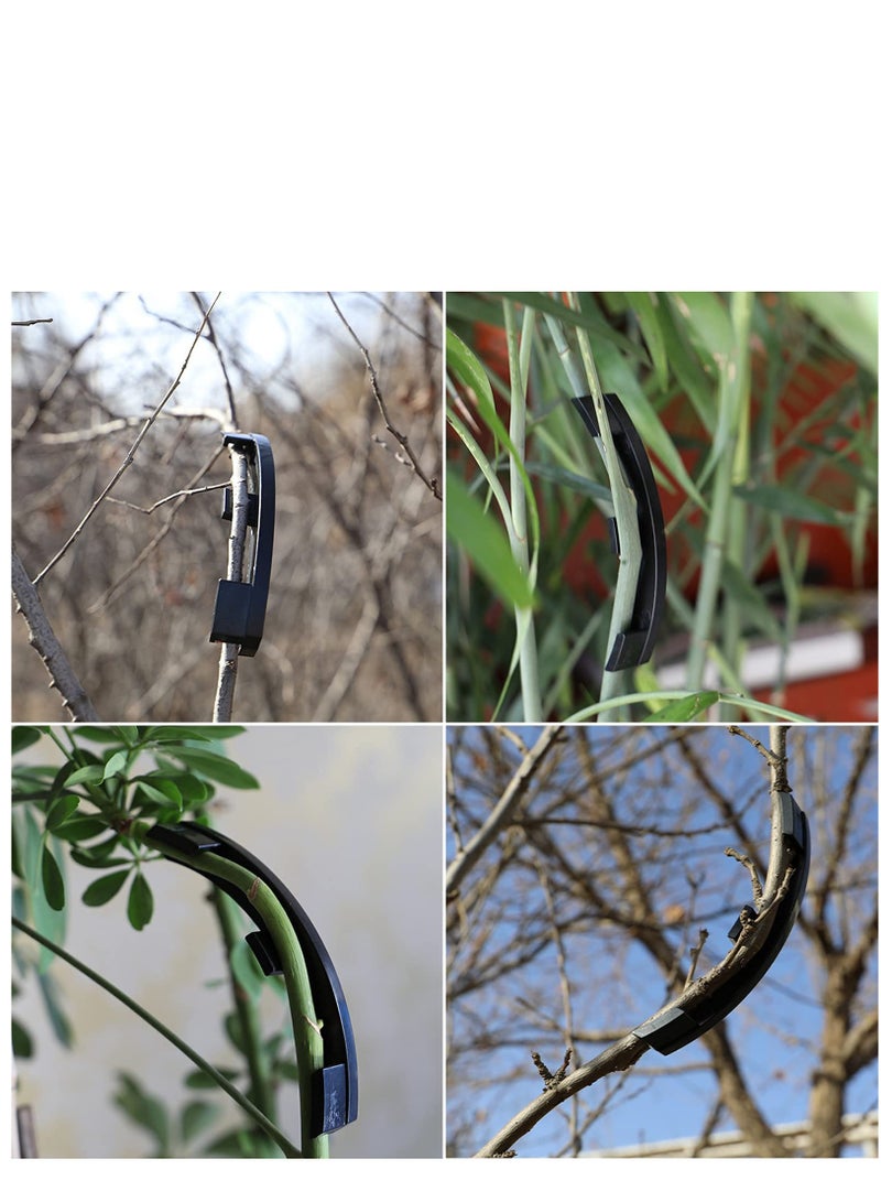 KASTWAVE كلابات نباتية بزاوية 90 درجة لتثبيت الفروع التحكم في نمو الفروع كلابات لتقليل إجهاد النباتات (150 قطعة) - Image 4