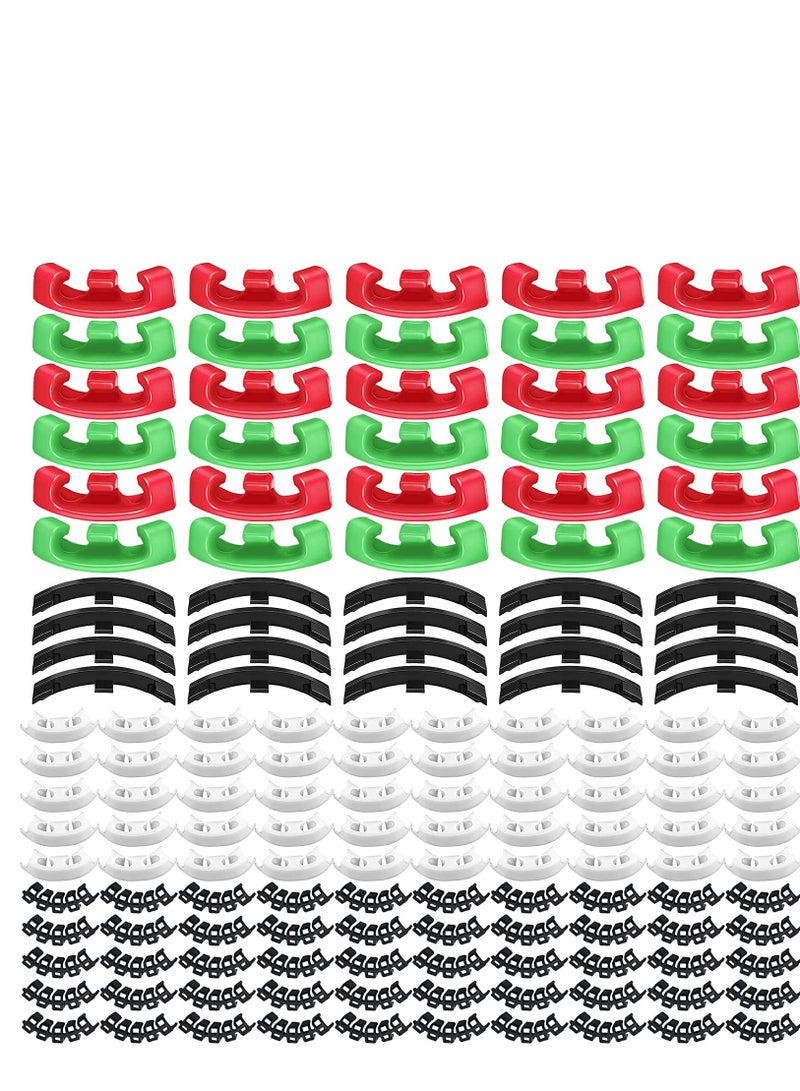 KASTWAVE كلابات نباتية بزاوية 90 درجة لتثبيت الفروع التحكم في نمو الفروع كلابات لتقليل إجهاد النباتات (150 قطعة) - Image 2