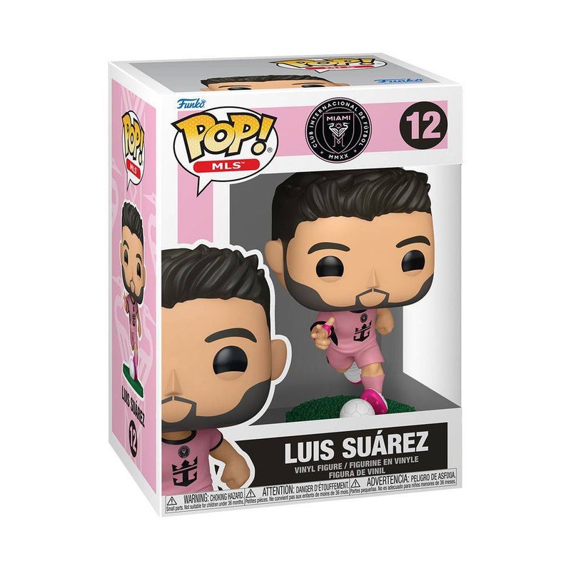 Funko POP! MLS Inter Miami CF Luis Suarez (Pink Uniform) Vinyl Figure (9.9 cm) - Image 1