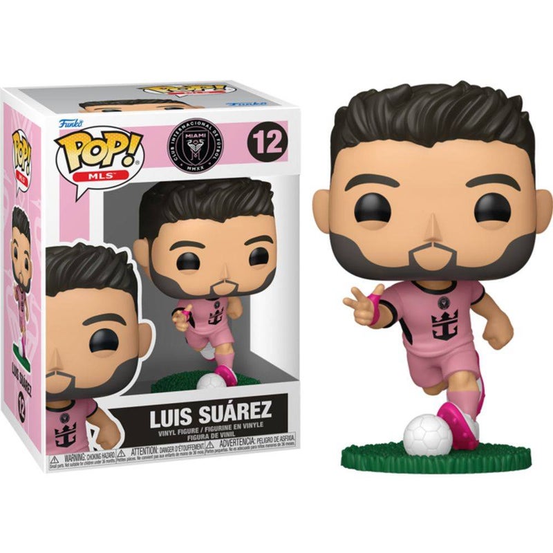 Funko POP! MLS Inter Miami CF Luis Suarez (Pink Uniform) Vinyl Figure (9.9 cm) - Image 2