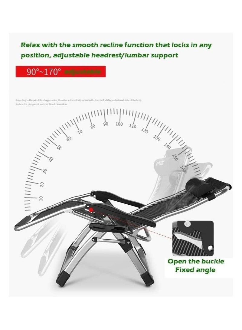 ULTIMAX Weightless Lounger Foldable, Adjustable, and Comfortable Outdoor Garden, Patio, and Poolside Furniture  - Image 4