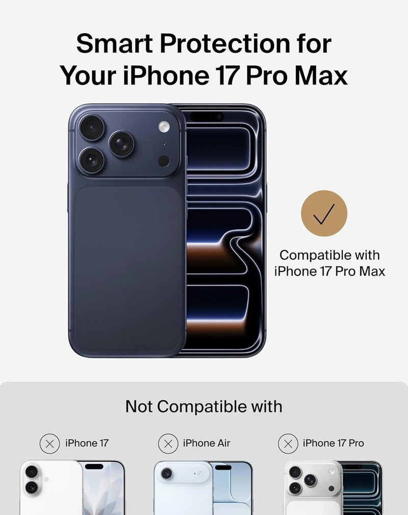 iPhone 17 Pro Max Cover – Soft Liquid Silicone Shockproof Case with Internal Microfiber Lining & Anti-Scratch Finish - Image 2