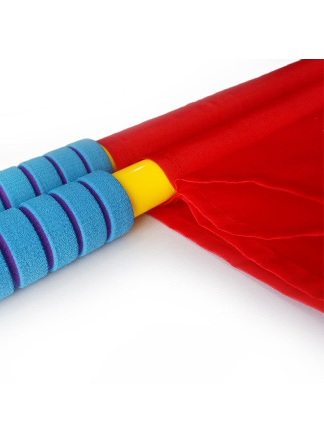 Kindergarten Stretcher Toy Children's Feelings Training Equipment Two-Person Fun Game For Carrying Watermelon Stretcher Toddler Exercise-Color:4 Sponge Rings (two People Lift Accessories)  - Image 4
