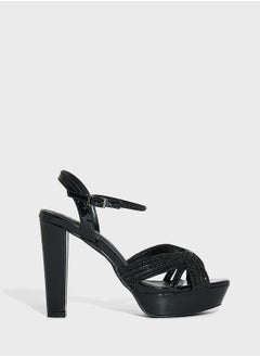 Ella Limited Edition Embellished Platform Block Heel Sandal  - Image 1