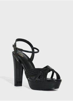 Ella Limited Edition Embellished Platform Block Heel Sandal  - Image 2