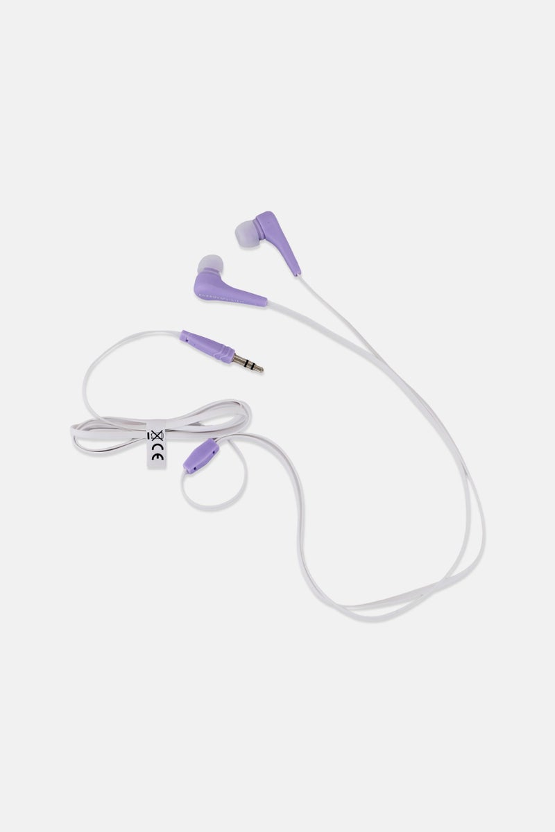 Lefties Energy Sistem x Lefties Earphones Basic, Light Purple - Image 1