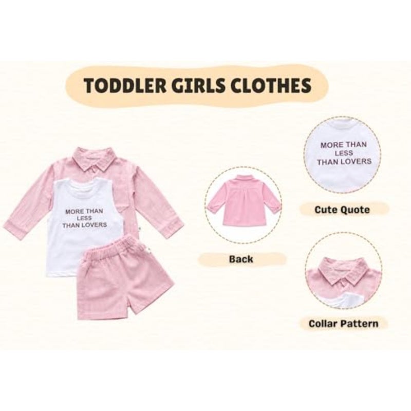 Sparkle Breeze T-Shirt Short Set Soft Cotton Summer Co-Ord Outfit for Baby Girls Comfortable Half Sleeve Top Shorts Set 2 - Image 2