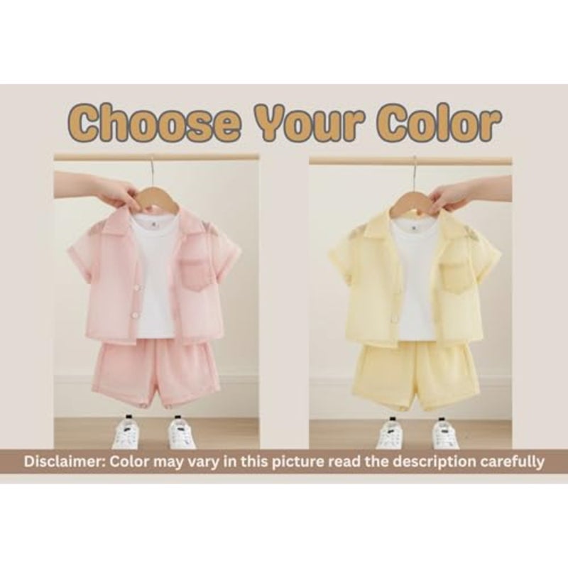 Sparkle Breeze T-Shirt Short Set Soft Cotton Summer Co-Ord Outfit for Baby Girls Comfortable Half Sleeve Top Shorts Set 2 - Image 5