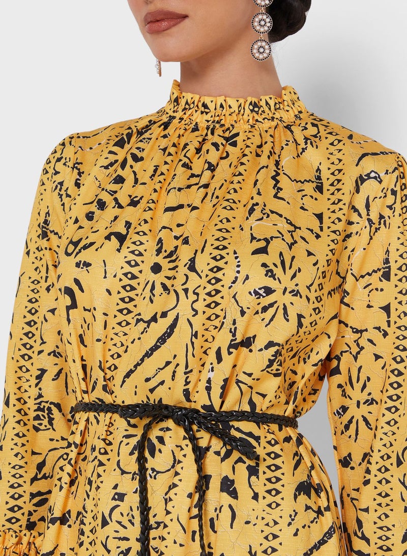 Khizana Floral Tiered Dress  - Image 3