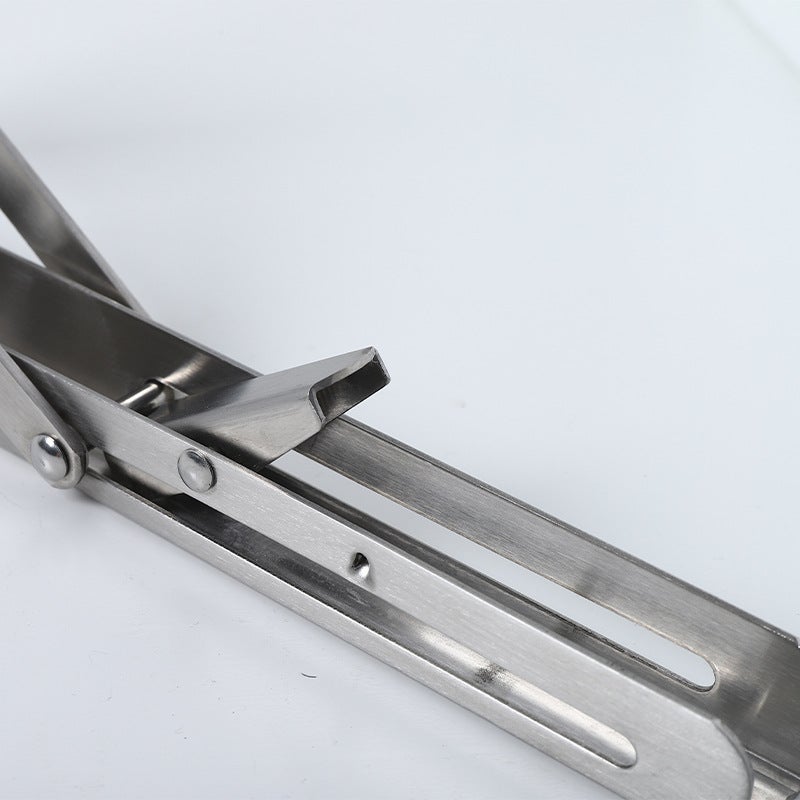 304 Stainless Steel Billy Bracket Triangle Storage Bracket Wall Partition Bracket Folding Layer Bracket - Image 4