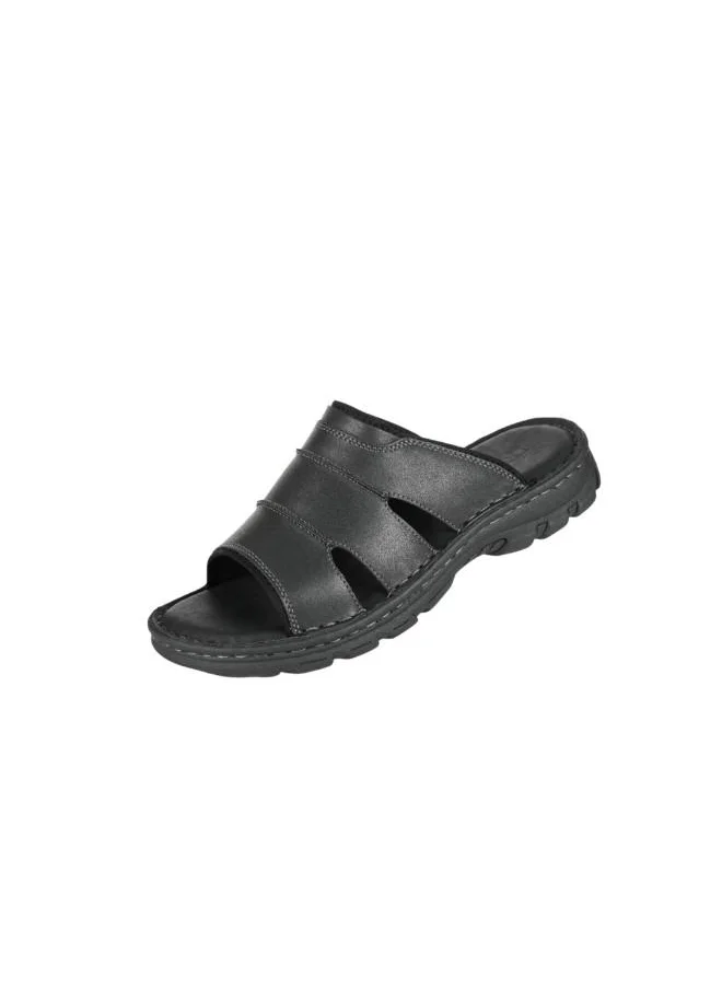 بارجيل أونو 008-3622 Barjeel Uno Mens Casual Sandals 0494-2 Black