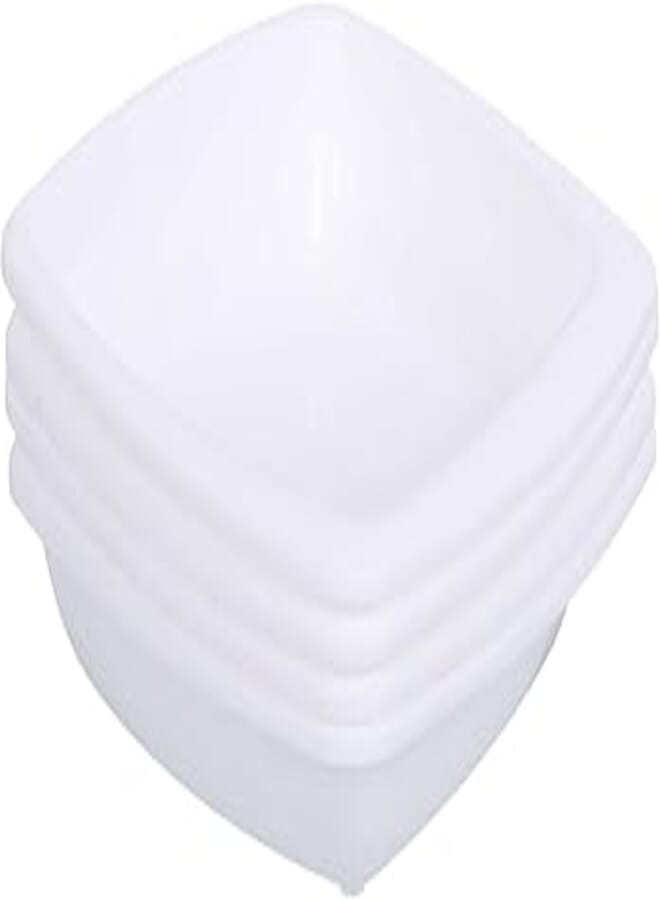 Yasine plastic dish set - 4 pieces, multi