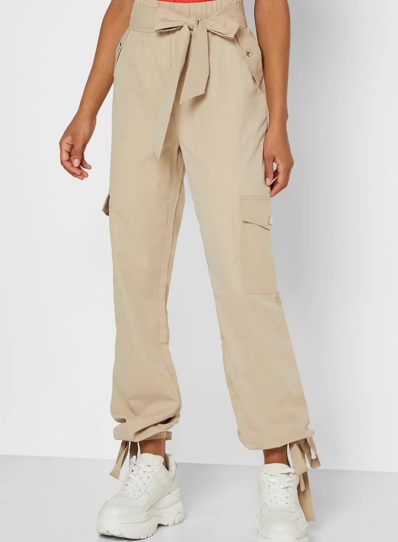 Ginger Utility Cargo Pants Set