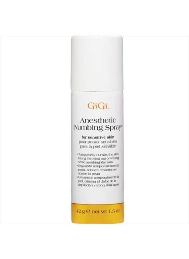 GiGi Gigi Anesthetic Numbing Spray, 1.5 Ounce , Pack of 2 