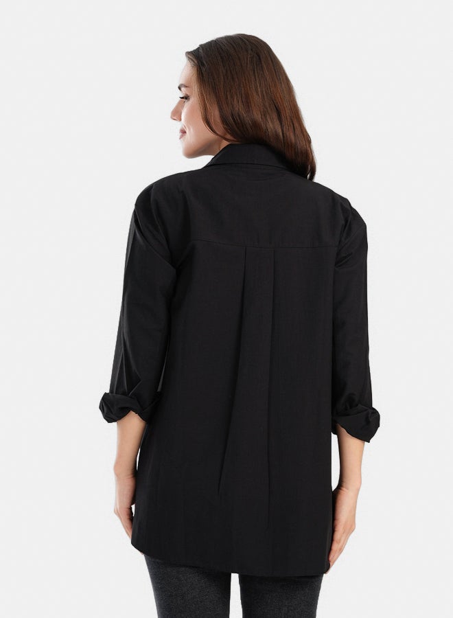 Carina Shirt with Printed Pocket - Image 3