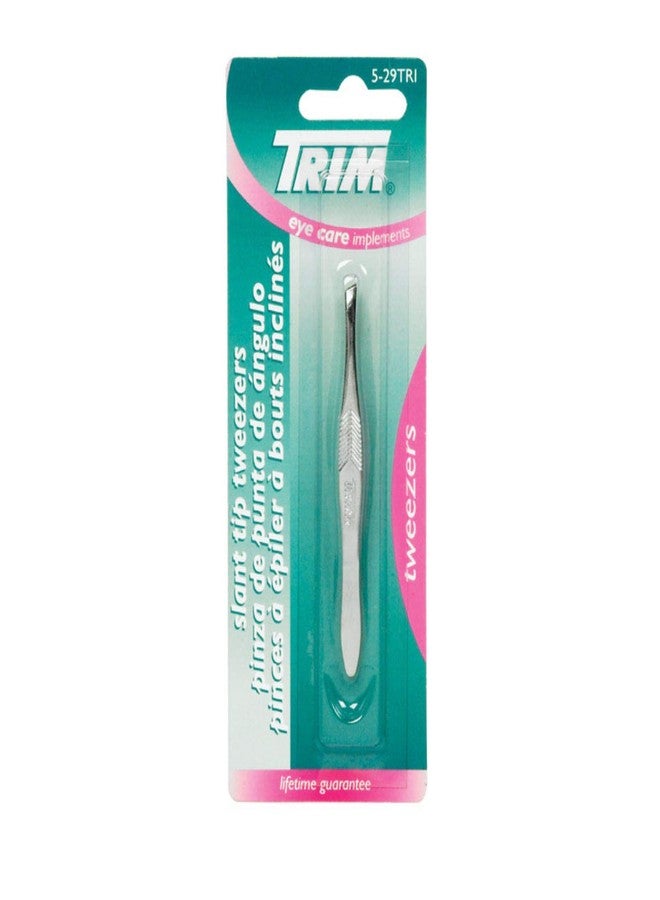 Trim SLANT TIP TWEEZERS CHRM (Pack of 6) - Image 2