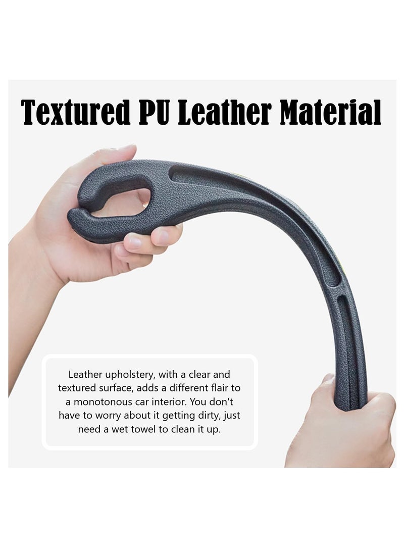 SYOSI Car Seat Gap Filler with Seat Belt Holes, 2-Pack Universal Auto Crevice Blockers, Prevents Dropping Items, Fits Most Cars, Trucks, SUVs - Image 5