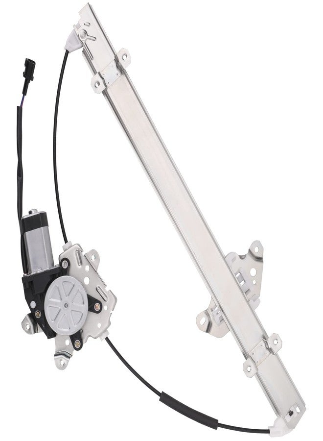 Obaee 741-349 Front Passenger Side Power Window Lift Regulator with Motor (2 Pins Only) Compatible with Nissan Frontier 2005-2015/ Pathfinder 2005-2010/ Xterra 2005-2015/ Suzuki Equator 2009-2010 - Image 1