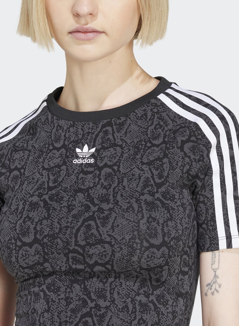 adidas Originals Snakeskin 3 Stripe Baby T-Shirt  - Image 3