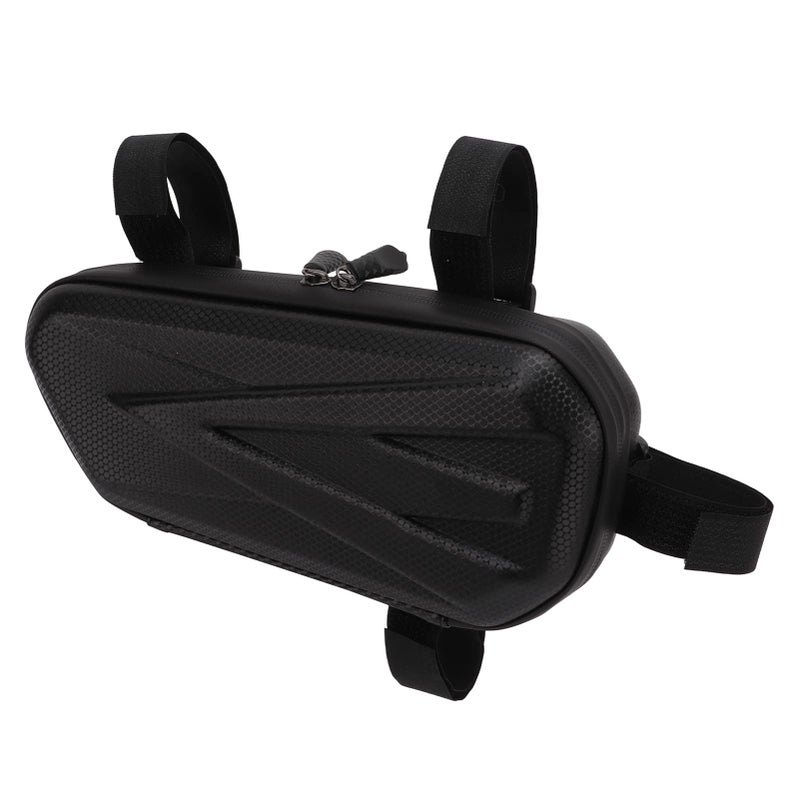 OUKENS Motorcycle Side Bag, EVA Waterproof Triangle Bag With Double Sealing Zipper, Fashionable Hard Shell Side Hanging Bag for Bike - Image 1