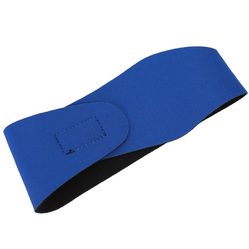 Children Adult Swimming Ear Head Band Neoprene Elastic Hairband Swimming (Blue M) - Image 3