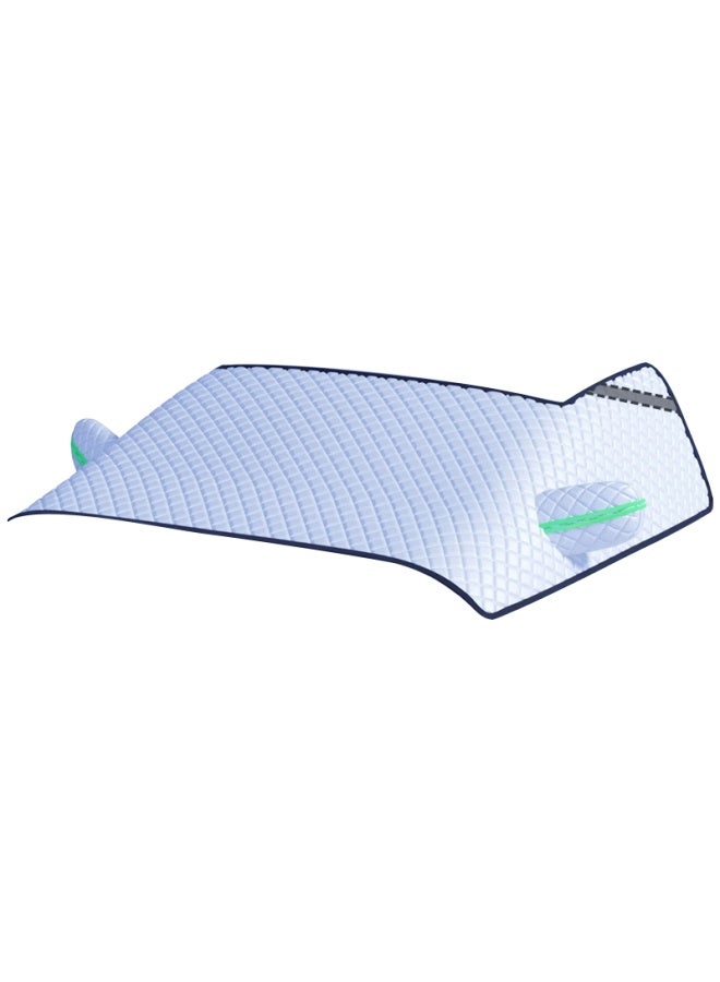 helloleiboo oleiboo Car Windshield Snow Cover Sun Shade Frost Guard Winter Windshield Cover Four Seasons Car Clothing Blanket - Image 4