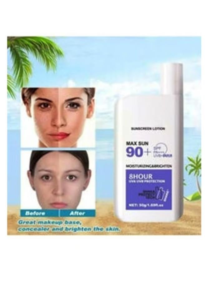 Sunscreen Moisturizer And Brighten very High Protection SPF 90 50 grams