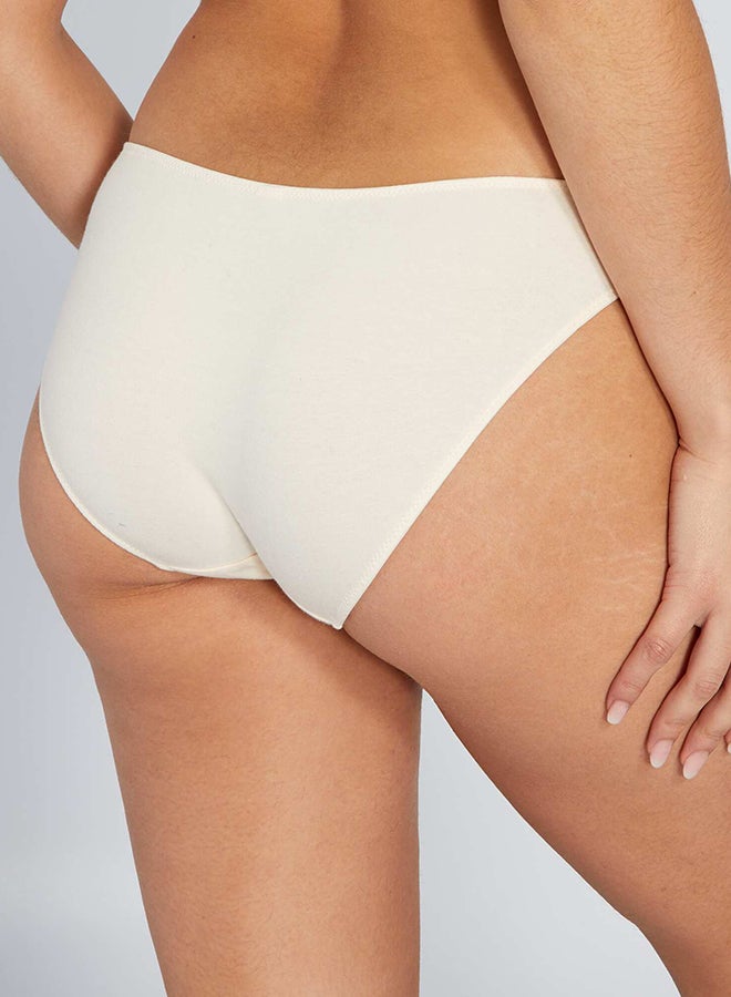 Kiabi Cotton briefs with lace trim - Image 3